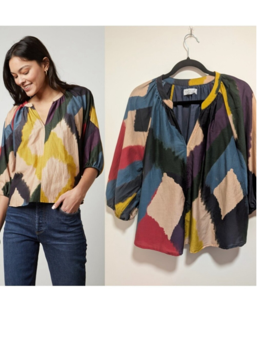Velvet by Graham & Spencer | Lizette Printed Boho Top